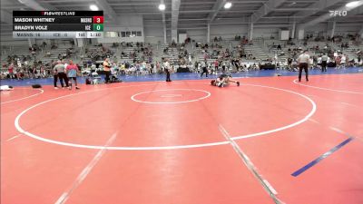 126 lbs Rr Rnd 2 - Mason Whitney, Mat Assassins vs Bradyn Volz, ICE Wrestling Gold