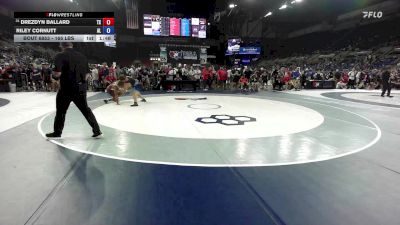 165 lbs Cons. Rd Of 64 - Drezdyn Ballard, TX vs Riley Cornutt, AL