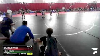 120 lbs Round 2 (16 Team) - Cale Quaintance, Marathon vs Noah Welte, BBE/Waska