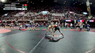 Cons. Round 3 - Westen Lindeen, Huntley Project (Worden) vs Cooper Mikesell, Jefferson (Boulder)