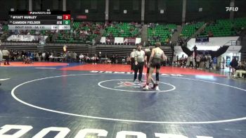 6A 132 lbs Cons. Round 2 - Camden Fielder, Athens vs Wyatt Hubley, Pell City