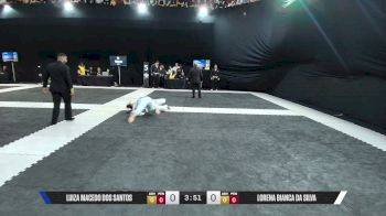 LORENA BIANCA DA SILVA vs LUIZA MACEDO DOS SANTOS 2026 CBJJE Brazilian Jiu-Jitsu Championship