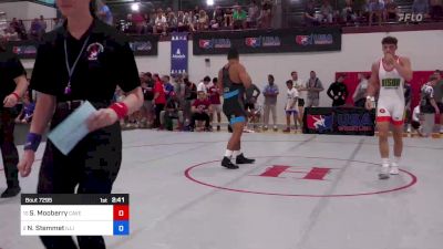 97 kg Quarterfinal - Spencer Mooberry, Caveman Wrestling vs Nick Stemmet, Illinois