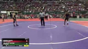 D1-138 lbs 5th Place Match - Edwin White, Wester. North vs Bradley Eaton, St. Edward