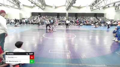 73-M2 lbs Final - Tommy Eccles, North Hunterdon, NJ vs Mickey Marturano, Downingtown