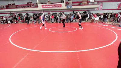 132 lbs Consi Of 8 #2 - Joshua Lister, North Andover vs Spencer Miltimore, West Springfield