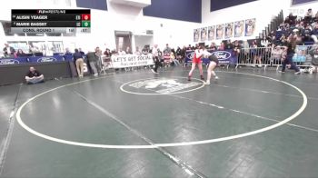 130 lbs Cons. Round 1 - Alisin Yeager, Etiwanda vs Marie Basset, La Canada