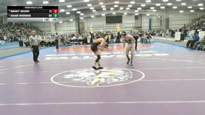 4 - 126 lbs 3rd Place Match - Adam Skinner, Woodgrove vs Brady Beard, Powhatan