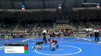 84 lbs Consolation - Gabriel Ballard, Mat Assassins WC vs Justin Williamson, Region Wrestling Academy