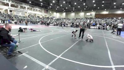 46 lbs Quarterfinal - Cooper Bradford, Run To Danger vs Maverick Ryan, Buckaroo WC