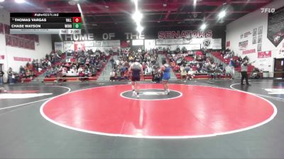 190 lbs Quarterfinal - Thomas Vargas, Valley vs Chase Watson, Wendell