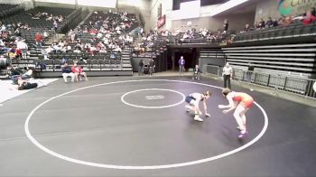 141 lbs Cons. Round 4 - Logan Bockenstedt, Springville vs Brock Spencer, Syracuse