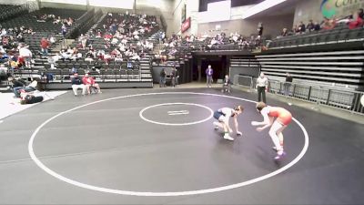 141 lbs Cons. Round 4 - Logan Bockenstedt, Springville vs Brock Spencer, Syracuse