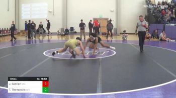 145 lbs Consolation - Jonathan Carrion, St Georges vs Talen Thompson, Buford
