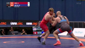 97 kg Bronze - Josef Rau, USA vs Giorgi Melia, GEO