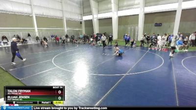 80 lbs Champ. Round 2 - Talon Fryman, All-Phase WC vs Elijah Jensen, Mat Demon WC