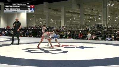 41 lbs Semis - Antonio Aguilar, Red Wave Wrestling vs Ben Howenstein, Powerhouse Wrestling Club