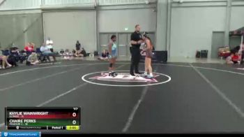 117 lbs 2nd Place Match (8 Team) - Khylie Wainwright, Illinois vs Chaire Perks, Missouri 2