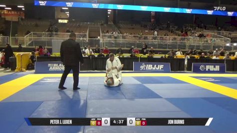 Jon Burns vs Peter J. Luxen 2025 Pan Jiu Jitsu IBJJF Championship