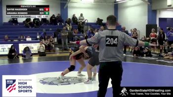 152 lbs Round 3 (4 Team) - Arianna Romero, Passaic Co Tech-Voc vs Sayde Hagensen, Mount Olive/Randolph