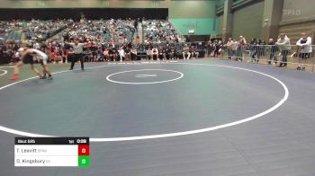 113 lbs Consi Of 32 #1 - Teagan Leavitt, Spanish Fork vs Dominic Kingsbury, Volcano Vista