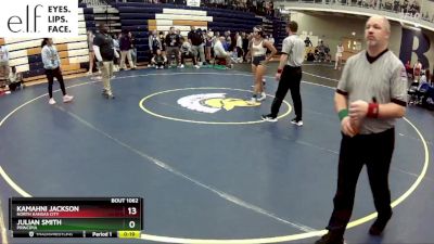 145 lbs. Cons. Semi - Julian Smith, Principia vs Kamahni Jackson, North Kansas City