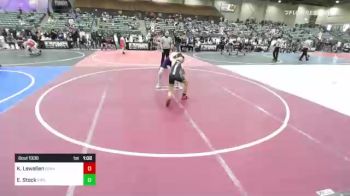 116 lbs Semifinal - Kadrick Lewallen, Spanish Springs WC vs Ethan Stock, Viper