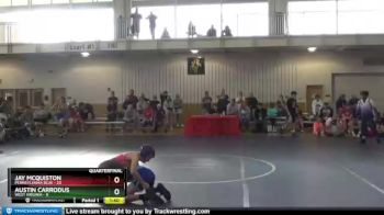 71 lbs Quarters & 1st Wb (16 Team) - Jay McQuiston, Pennsylvania Blue vs Austin Carrodus, West Virginia