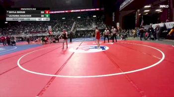 130 lbs Champ. Round 1 - Lilyahna Hancock, Sheridan vs Shyla Shoun, Sundance