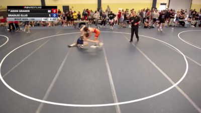 144 lbs Cons. Round 4 - Aiden Graner, MN vs Bradlee Ellis, IL