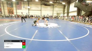 126 lbs Round Of 32 - RYAN HARTUNG, NJ vs Cole Bish, PA