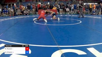 113 lbs Rnd Of 64 - Bailey Roybal, Iowa vs Quinton Chavez, Nebraska