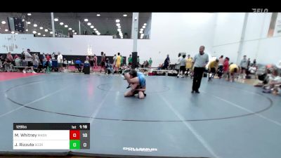 128 lbs Rr Rnd 3 - Mason Whitney, Mat Assassins vs Joey Rizzuto, Scorpions