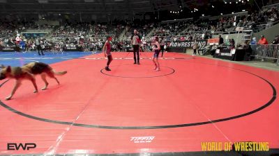 66 lbs Round Of 32 - Savannah Gryczewski, Wave Wrestling Club (TN) vs Tyanna Evans, Orchard South WC