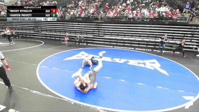 5A 132 lbs Quarterfinal - Hunter Privett, Hunter vs Brody Rydalch, Bountiful