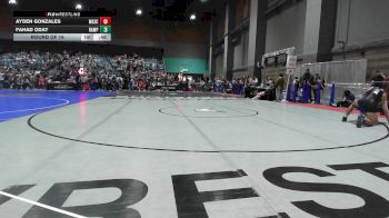 152 lbs Round Of 16 - Ayden Gonzales, Wasco Wrestling vs Fahad Oday, Rampage Wrestling Club- Roclin, CA