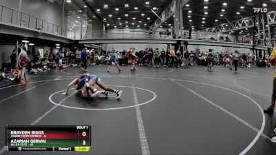 115 lbs Semis (4 Team) - Azariah Gervin, Killer Elite vs Brayden Biggs, Junior Terps Express