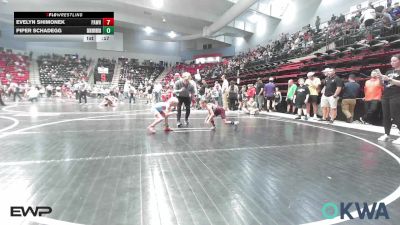 46 lbs Quarterfinal - Riley Tarwater, Eufaula Ironheads Wrestling Club vs Cale Minihan, Collinsville Cardinal Youth Wrestling