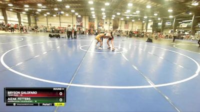 105 lbs Rd# 7- 10:45am Saturday Final Pool - Bryson Galofaro, Team Ohio vs Aizak Fetters, Aggression Legionaries