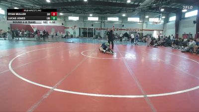 157 lbs Round 5 (8 Team) - Ryan Muller, Savage vs Lucas Jones, Launch Wrestling Academy