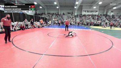 132 lbs 7th Place - Glade Harman, UT vs Maddox McArthur, GA