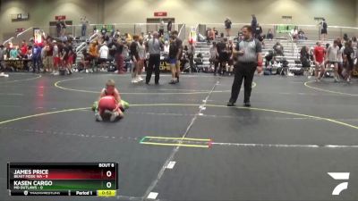 65 lbs Semis & 1st Wrestleback (8 Team) - Kasen Cargo, MO Outlaws vs James Price, Beast Mode WA