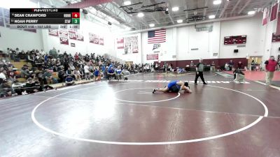 157 lbs Round Of 16 - Sean Crawford, Nonnewaug vs Noah Perry, Stafford