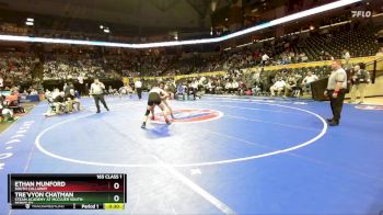 165 Class 1 lbs Cons. Round 3 - Ethan Munford, South Callaway vs Tre`Vyon Chatman, STEAM Academy At McCluer South-Berkeley