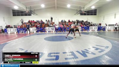 182 lbs Cons. Round 3 - Richard Camarena, Sierra Pacific vs Tarell Johnson, Central East