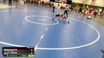 70 lbs Cons. Semi - Waylon Fuller, Wisconsin Rapids vs Elijah Lorenzo, FoxFit