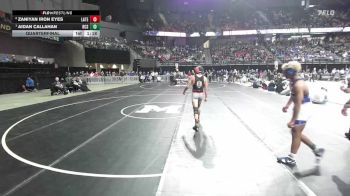 Quarterfinal - Aidan Callahan, Rapid City Stevens vs Zaniyan Iron Eyes, Lakota Tech