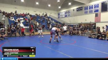 182 lbs Cons. Round 5 - James Gonthier, Hawkeye WC vs Benjamin Setum, Orange County Grappling
