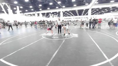 80 lbs Quarterfinal - Ashlyn Harris, Relentless vs Ruby Encinas, Dog Pound WC