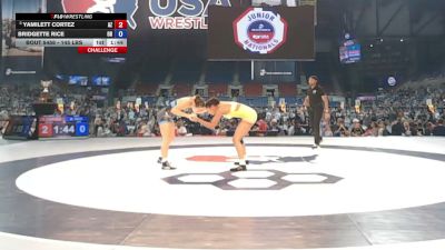 145 lbs Champ. Rd Of 64 - Yamilett Cortez, Arizona vs Bridgette Rice, Ohio